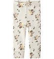 Leggings - Laine Name It - NbnWillu - Blanc comme neige/Forest A