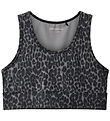Sofie Schnoor Sports Bra - Carp - Grey Leopard