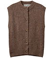 Sofie Schnoor Waistcoat - Knitted - MagSY - Brown Melange
