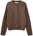 Sofie Schnoor Cardigan - Prjónað - MauraSY - Brown Melange