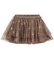 Sofie Schnoor Skirt - Tyl - Siggysk - Brown w. Glitter