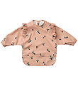 Liewood Bib - Merle Ruffle - Berry/Pale Tuscany