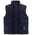 Stone Island Down Vest - Navy Blue