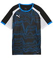 Puma T-shirt - Liga Graphic - Black/Blue/White