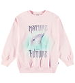 Molo Sweatshirt - Monti - Glitter Dolphin