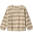 Wheat Tröja - Stickad - Morgan - Beige Stripe