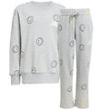 adidas Performance Sweatset - LM SMI JOG - MGREYH/Weiß