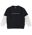 Quiksilver Sweatshirt - Openbar - Black/Grey Melange