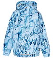 Molo Regenjacke - PE - Waiton - Sky Blue Pferde