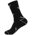 Lala Berlin Socks - Sanira - Black/White w. Logo
