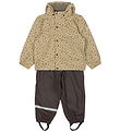 Mikk-Line Rainwear w. Fleece - PU - Cornstalk