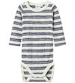 Name It Bodysuit l/s - Wool - Noos - NbmWang - Folkstone Gray/Sn