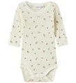 Name It Bodysuit l/s - Wool - Noos - NbfWang - Snow White/Small 