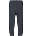 Name It Leggings - Wool - Rib - Noos - NmnWax - Ombre Blue