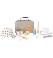Kids Concept Wooden Toy - Medical kit w. Cardboard Suitcase - Wo
