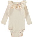 Molo Bodysuit l/s - Rib - Faye - Summer Sand