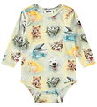 Molo Bodysuit l/s - Foss - Smiling Cubs