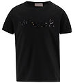 Moncler T-shirt - Black w. Sequins