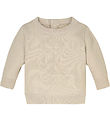 Calvin Klein Blouse - Knitted - Monogram - Whitecap Grey