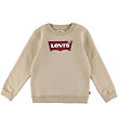 Levis Collegegenser - Flaggermusvinge - White Pepper