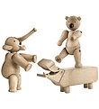 Kay Bojesen Wooden figures - Sampak Liliput - 3-Pack - Eg