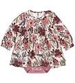 Müsli Bodysuit w. Skirt l/s - Bliss - Nightingale/Root/Nostalgia