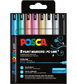 Posca Markers - PC-1 m - 8 pcs - Metallic Colours