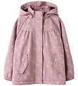 Name It Softshell Jacket w. Fleece - NmfAlfa08 - Woodrose/Bird