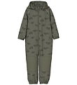 Name It Softshell Suit w. Fleece - NmmAlfa08 - Noos - Dusty Oliv