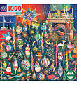 Eeboo Jigsaw Puzzle - 1000 Bricks - Holiday Ornaments