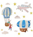 That's Mine Wall Stickers - Flying adventures - Multi