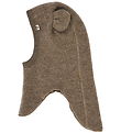Müsli Balaclava - Single Layer - Fleece - Woolly - Wool - Walnut