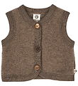 Müsli Waistcoat - Wool - Walnut Melange