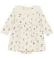 Minymo Dress - AOP - Sandshell