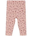 Minymo Leggings - AOP - Misty Rose