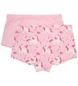 Minymo Underpants - 2-Pack - AOP - Bleached Mauve