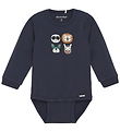 Minymo Bodysuit l/s - Parisian Night
