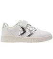Hummel Schuhe - Derby Court JR - Grey/Silber