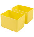 MontiiCo Einsätze - 2er-Pack - Bento Feast - Silikon - Sunbeam