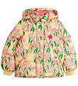 Mini Rodini Puffer Jacket - Alpine Flowers - Yellow