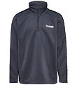 Hummel Blouse - hmlJR Goal TAPE HALFZIP - Ebony