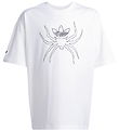 adidas Originals T-shirt - White w. Spider