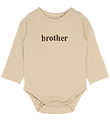 The New Siblings Romper l/s - TnsbBrother - Hummus