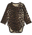 The New Siblings Bodysuit l/s - TnsbPenny - Feather Gray AOP