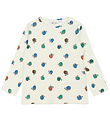 The New Siblings Blouse - Rib - TnstPalmer - Cloud Dancer w. Smi