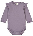 Müsli Bodysuit l/s - Cozy Me Frill - Lilac Fog