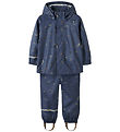 Name It Regenkleidung m. Träger - NmmTrocken10 - Vintage Indigo