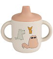 Liewood Cup w. Spout Lid - Neil Sippy Cup - Silicone - Cats Duck