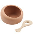 Liewood Dinner Set - Silicone - 2 Parts - Sparia - Tuscany Rose/