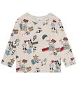 Hust and Claire Blouse - Anton Badges - Wheat Melange